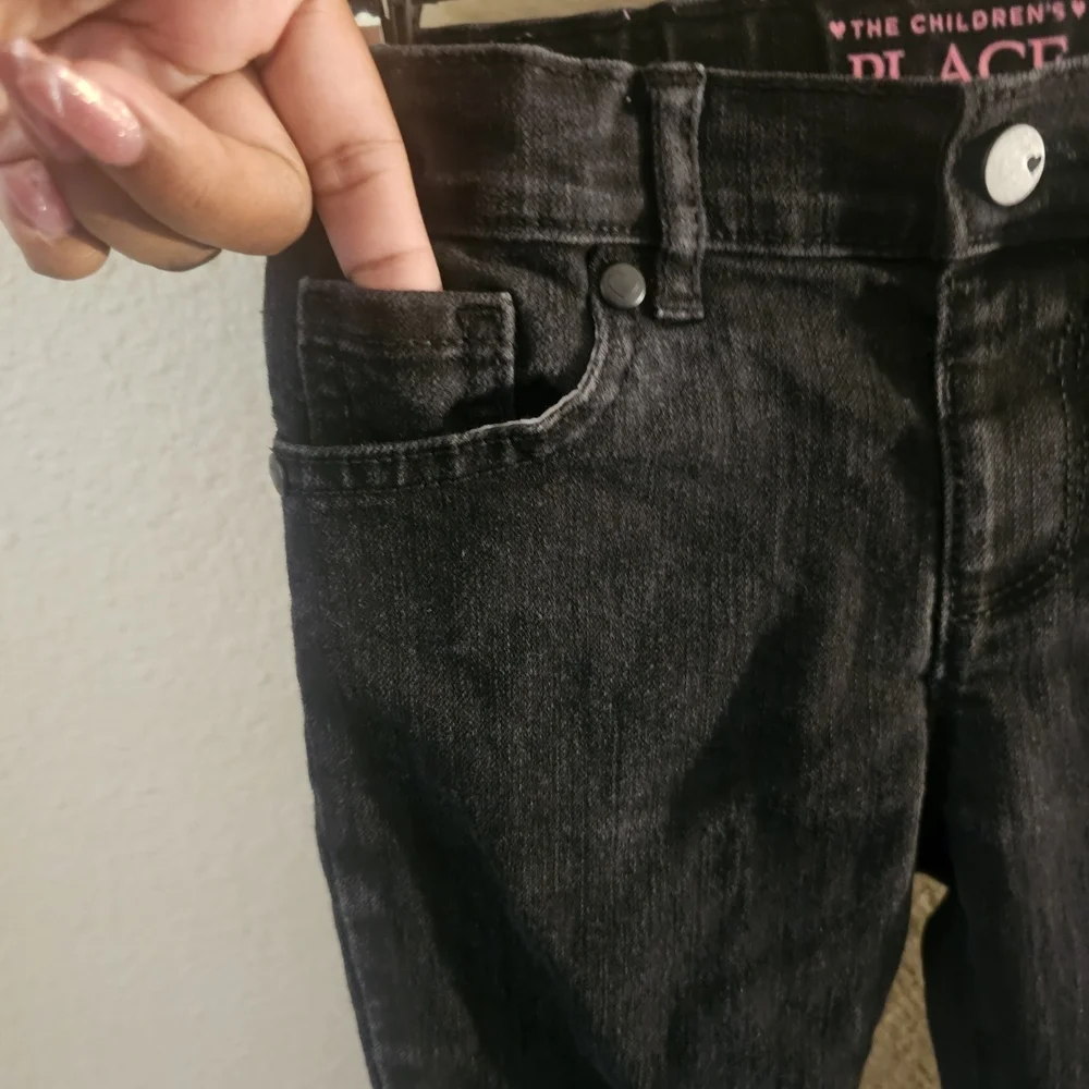 The Children's Place Black Denim Jeans